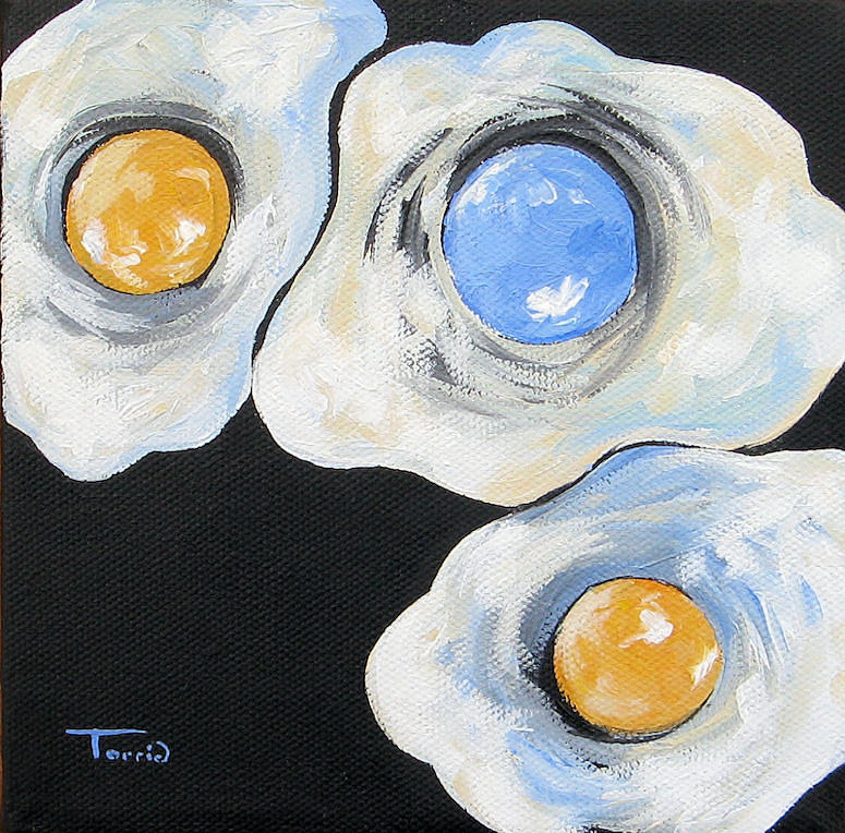 Egg Painting - Tar Heel Born -  Tar Heel Bred IV by Torrie Smiley