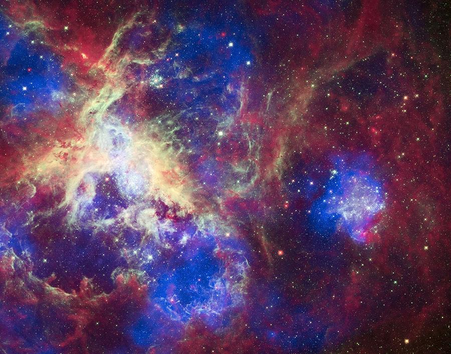 Tarantula Nebula Painting by Celestial Images