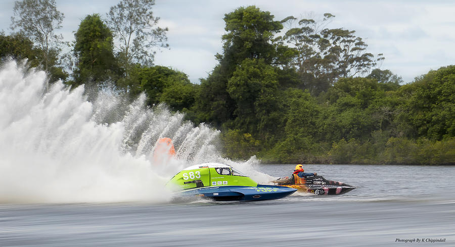 Taree Race Boats 2015 06 Photograph by Kevin Chippindall
