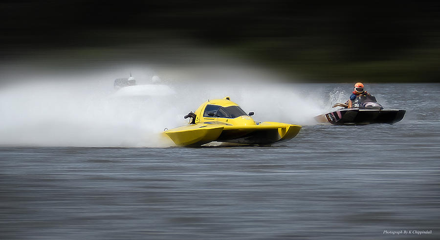Taree Race Boats 2015 09 Photograph by Kevin Chippindall