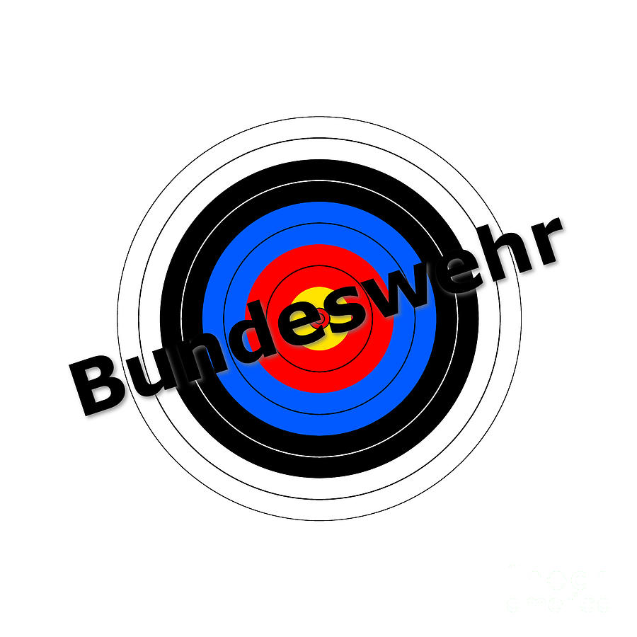 Target Bundeswehr Digital Art by Henrik Lehnerer