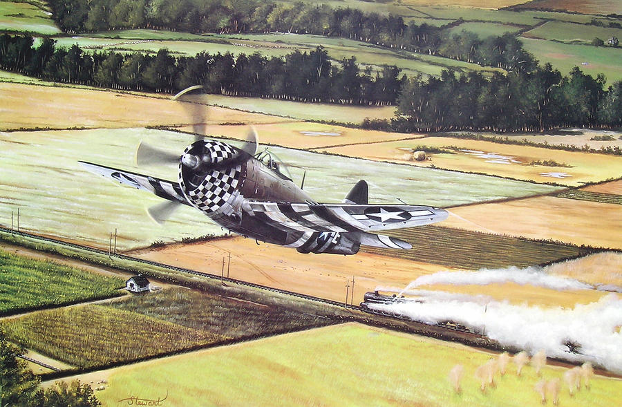 Military Painting - Target Of Opportunity by Marc Stewart Military Painting - Target Of Opportunity by Marc Stewart