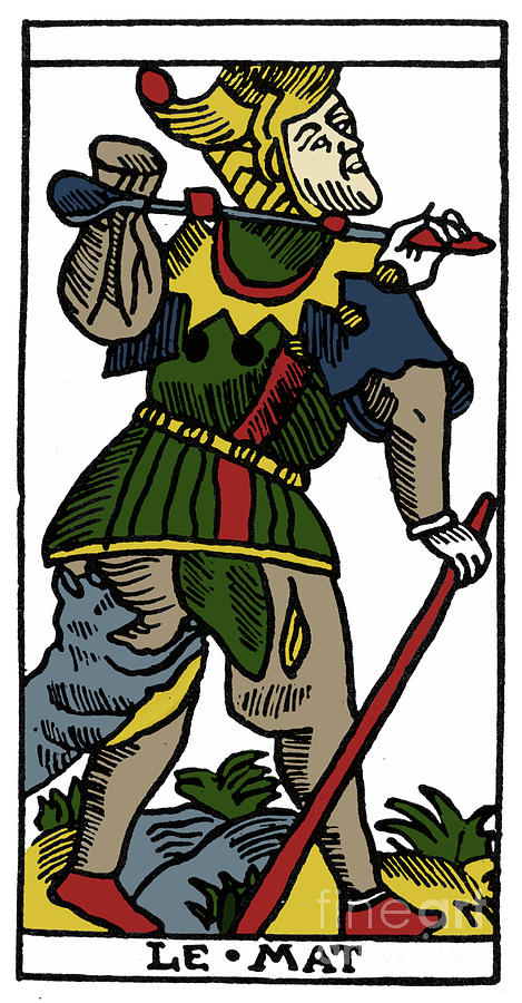 Tarot Card Fool Photograph by Granger
