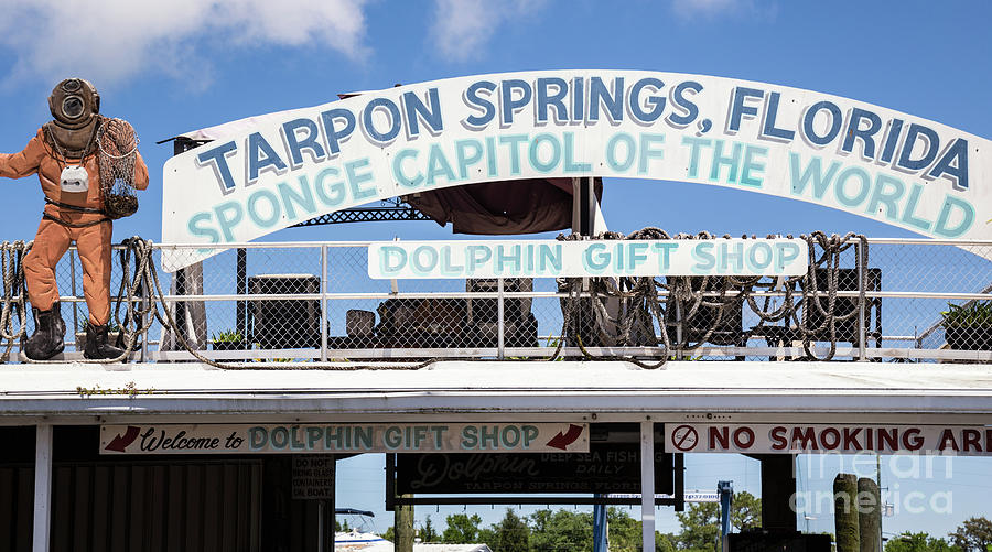 Tarpon Springs Sponge Docks, Tarpon Springs, Florida Photograph by Dawna Moore Photography
