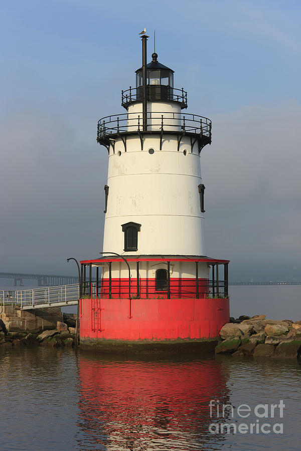 Tarrytown Lighthouse I Photograph by Clarence Holmes