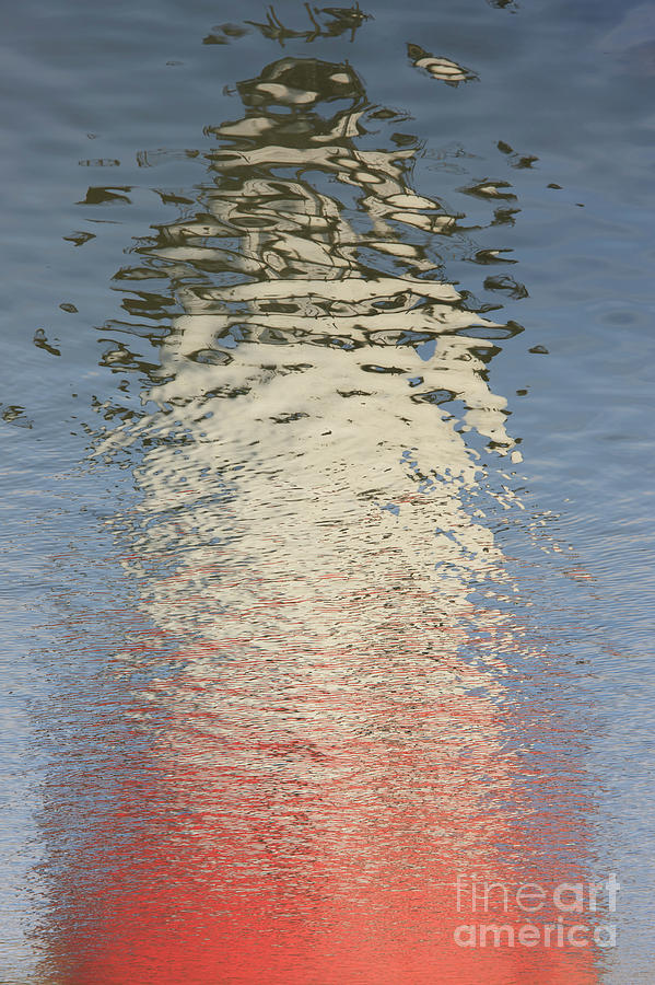 Tarrytown Lighthouse Reflection Photograph by Clarence Holmes