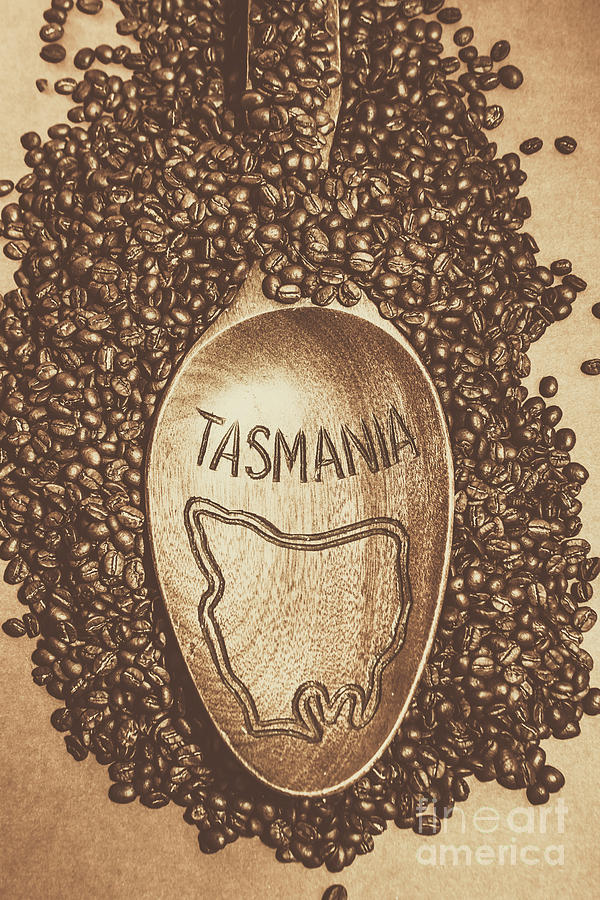 Tasmania coffee beans Photograph by Jorgo Photography