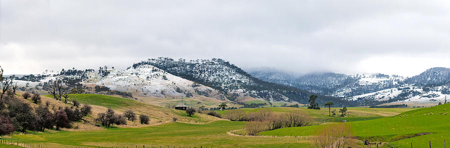 Tasmanian Highlands Photograph by Anthony Davey