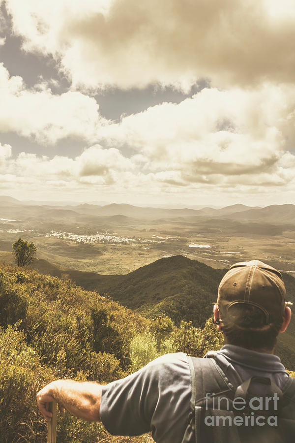 Tasmanian hiking view Photograph by Jorgo Photography