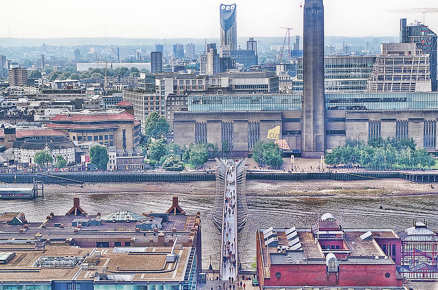 London Photograph - Tate Modern London by Sharon Popek