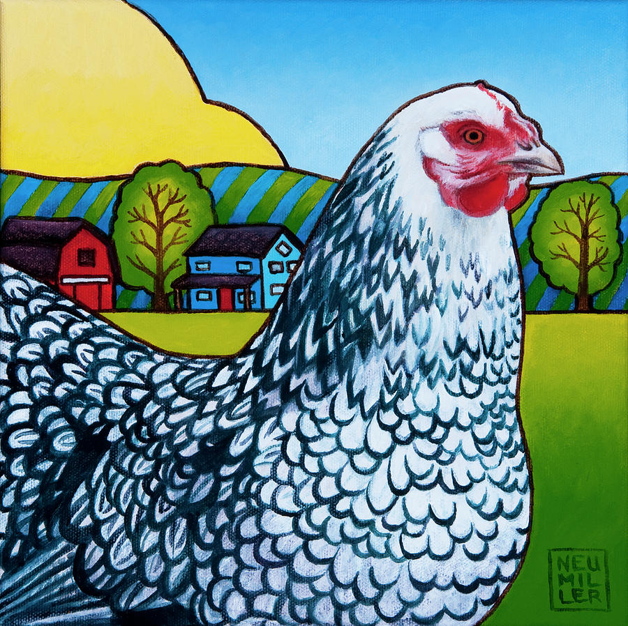 Tater Painting by Stacey Neumiller