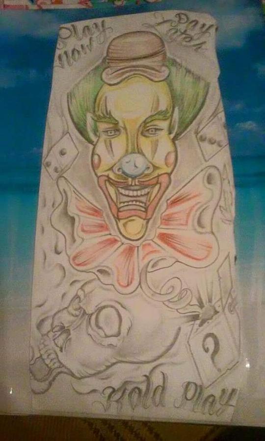 boog Evil Clown Tattoos Designs | Carlos Fuentes | Flickr