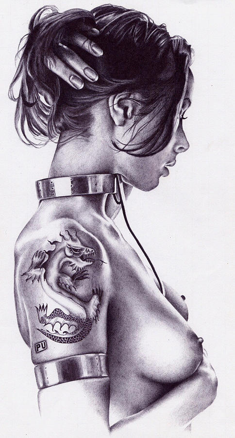 Tattoo Drawing by Yuri Peress