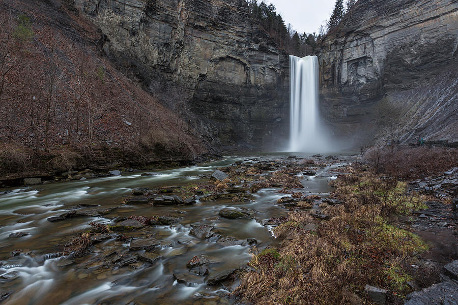 Landscape Photograph - Taughannock Falls by Anders Rosqvist