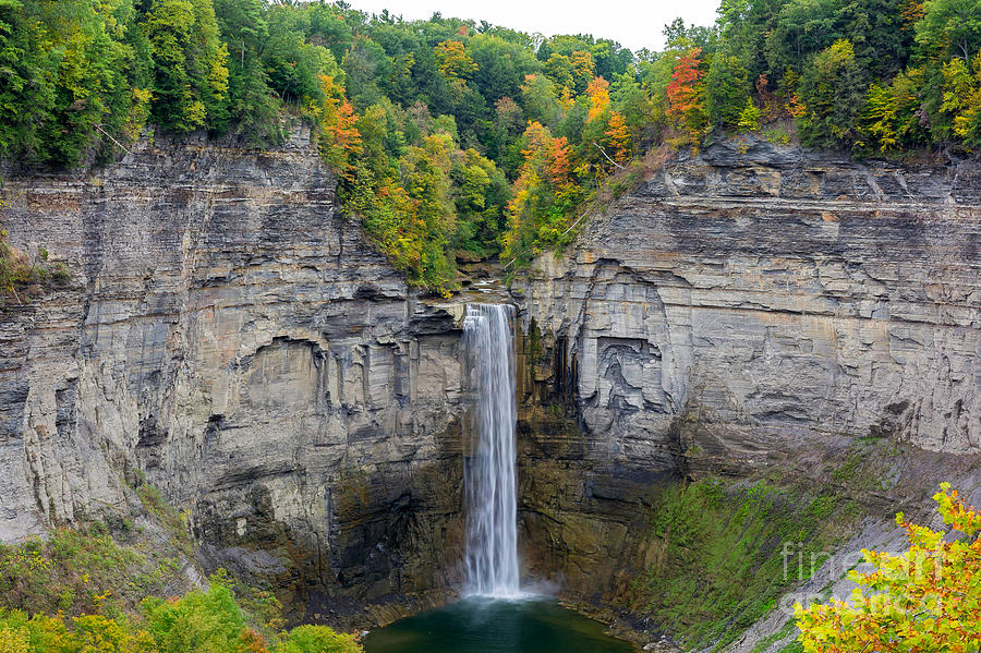 Taughannock Falls Photograph by Randy Jacobs - Fine Art America