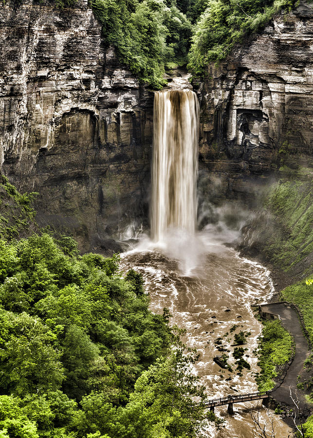Nature Photograph - Taughannock Falls by Stephen Stookey