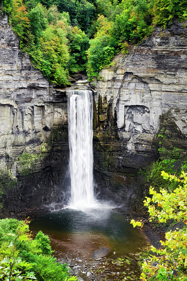 Taughannock Falls View from the Top Photograph by Christina Rollo