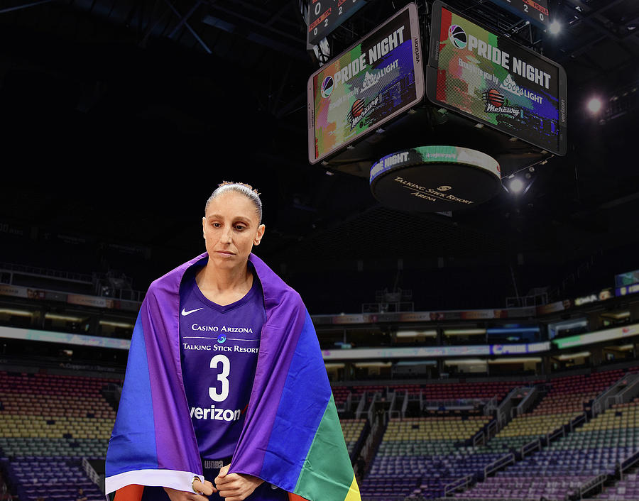 Diana Taurasi Photograph - Taurasi PRIDE 3 by Devin Millington Diana Taurasi Photograph - Taurasi PRIDE 3 by Devin Millington