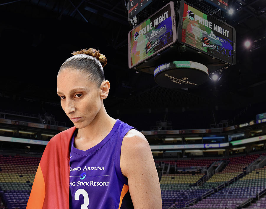 Diana Taurasi Photograph - Taurasi Pride 4 by Devin Millington Diana Taurasi Photograph - Taurasi Pride 4 by Devin Millington