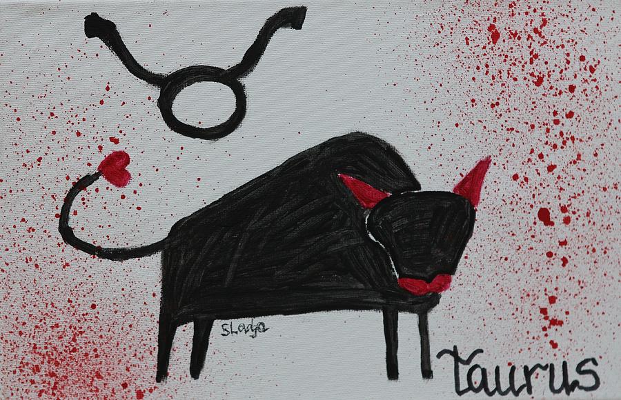 Taurus Painting by Sladjana Lazarevic