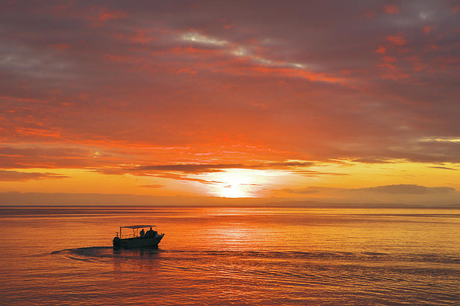 Sunset Photograph - Taveuni Sunset by Naoki Takyo