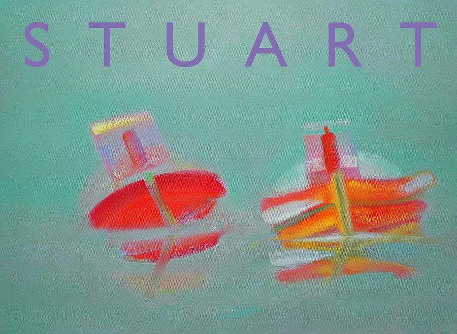 Fishing Boats Painting - Tavira Portugal by Charles Stuart