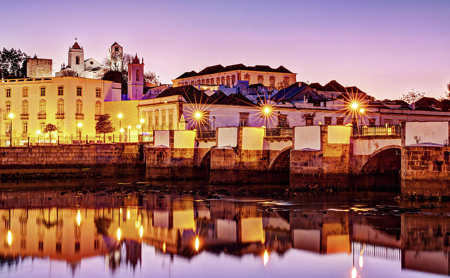 Architecture Photograph - Tavira Reflections - Portugal by Barry O Carroll