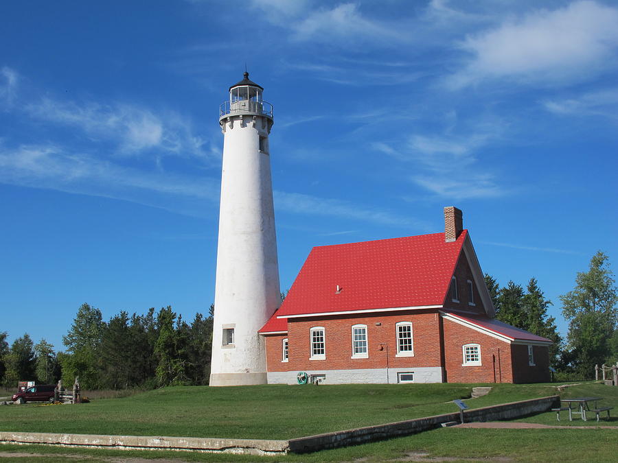 Tawas Point Lighthouse 4 Photograph by Cindy Kellogg