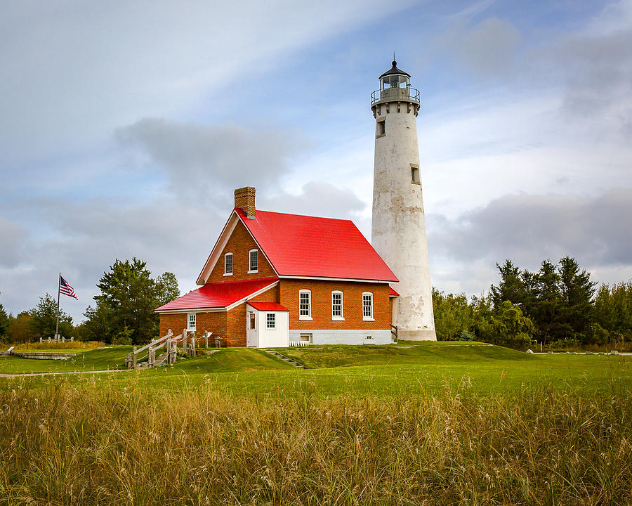 Tawas Point Lighthouse - Lower Peninsula, MI  Photograph by Jack R Perry