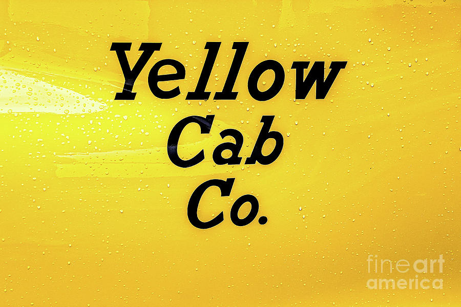 Taxi Cab Sign Photograph by Colleen Kammerer