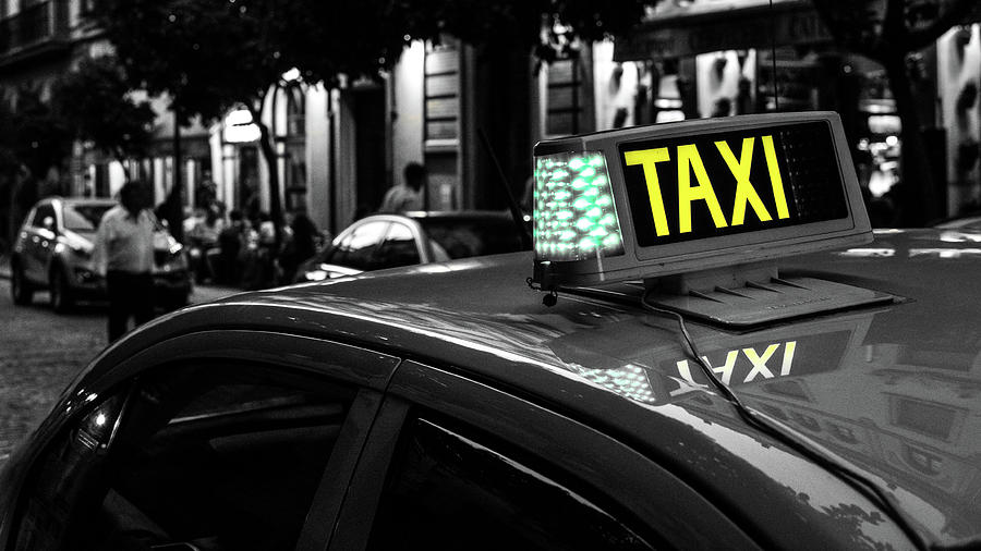 Taxi Driver Photograph by AM FineArtPrints