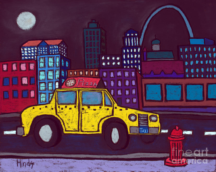 Taxi Man Painting