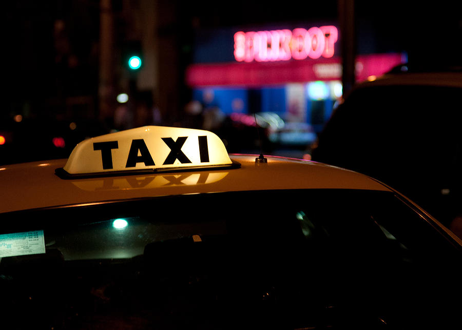 Taxi Photograph by Matthew Bamberg