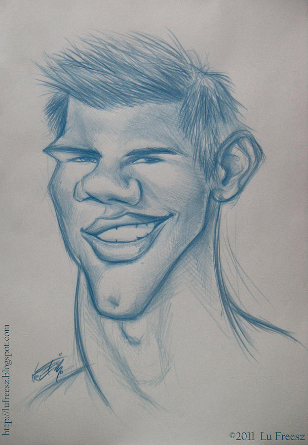 Portrait of Taylor Lautner by ka.d. on Stars Portraits - 2