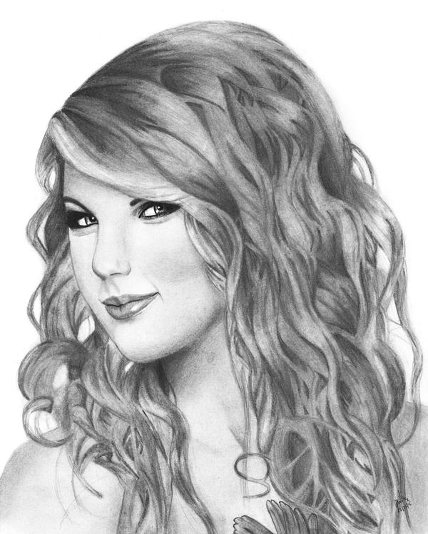 Taylor Swift - pencil drawing - Nemanja - Drawings & Illustration