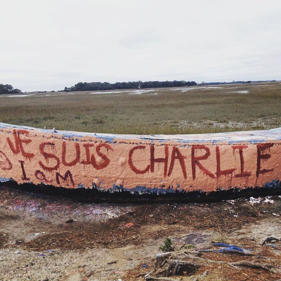 Tbt Photograph - #tbt #jesuischarlie ⛵ #follyboat by Folly Boat