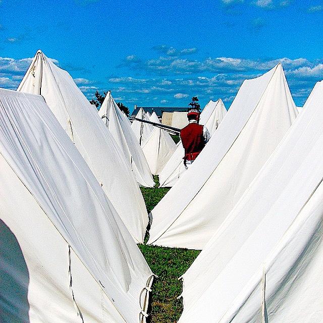 Actor Photograph - Field Of Tents by Kate Arsenault 