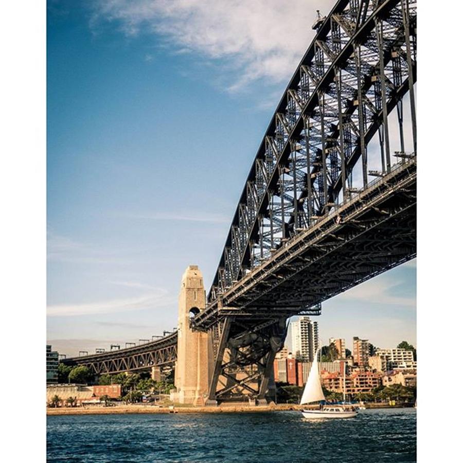 Nature Photograph - #tbt To My Time In Sydney. The Bridge by Ronan David Photographe