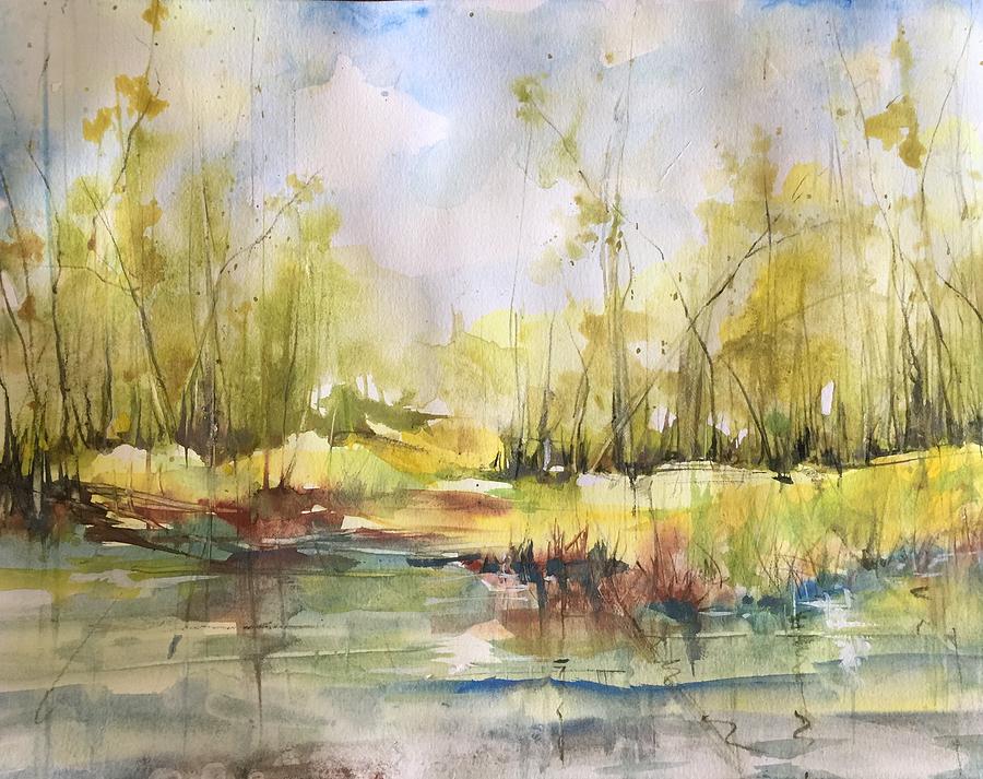Tchefuncte River Series Painting by Robin Miller-Bookhout