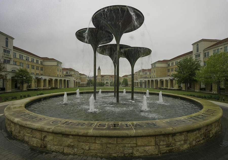 TCU Campus Commons Photograph By Jonathan Davison