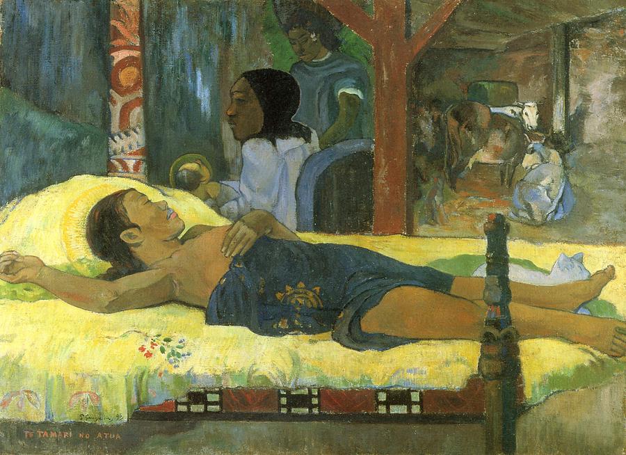 Paul Gauguin Painting - Te Tamari No Atua by Paul Gauguin