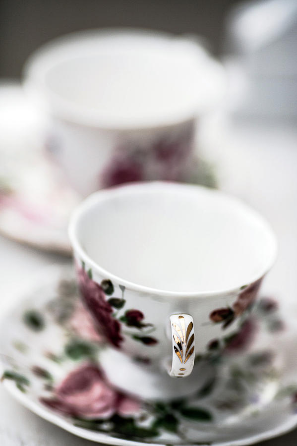 Tea Cups #1 Photograph by Rebecca Cozart