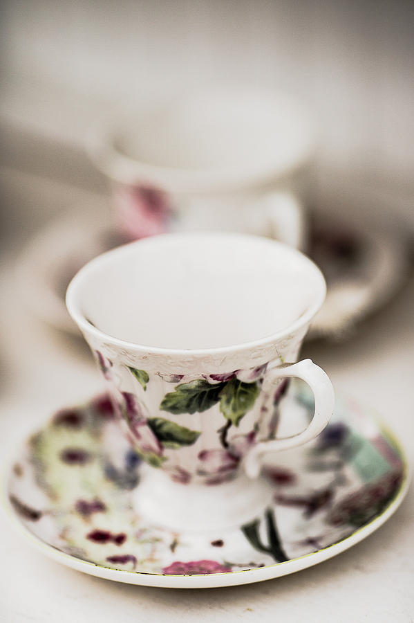 Tea Cups #2 Photograph by Rebecca Cozart