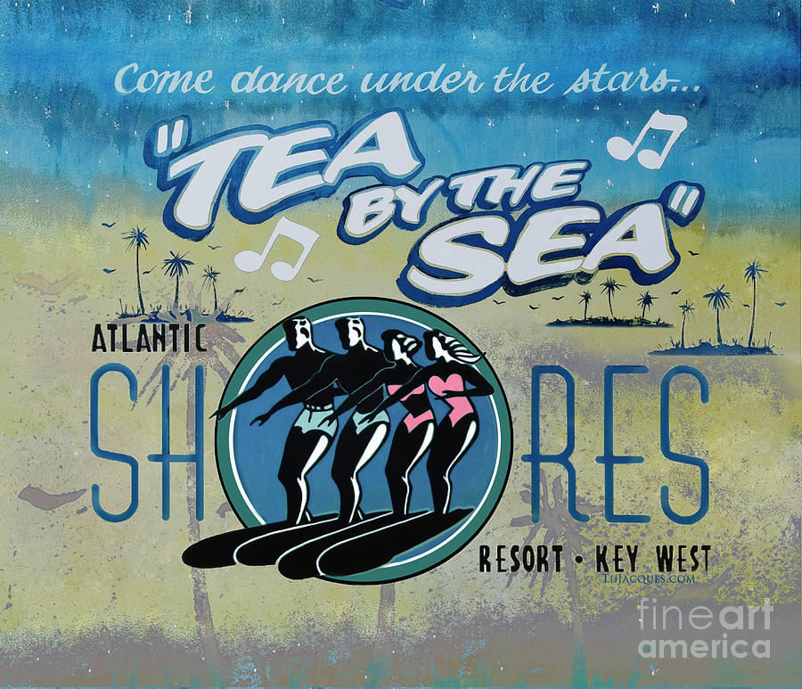 Key West Digital Art - Tea Dance at the Shores by Paul Harding