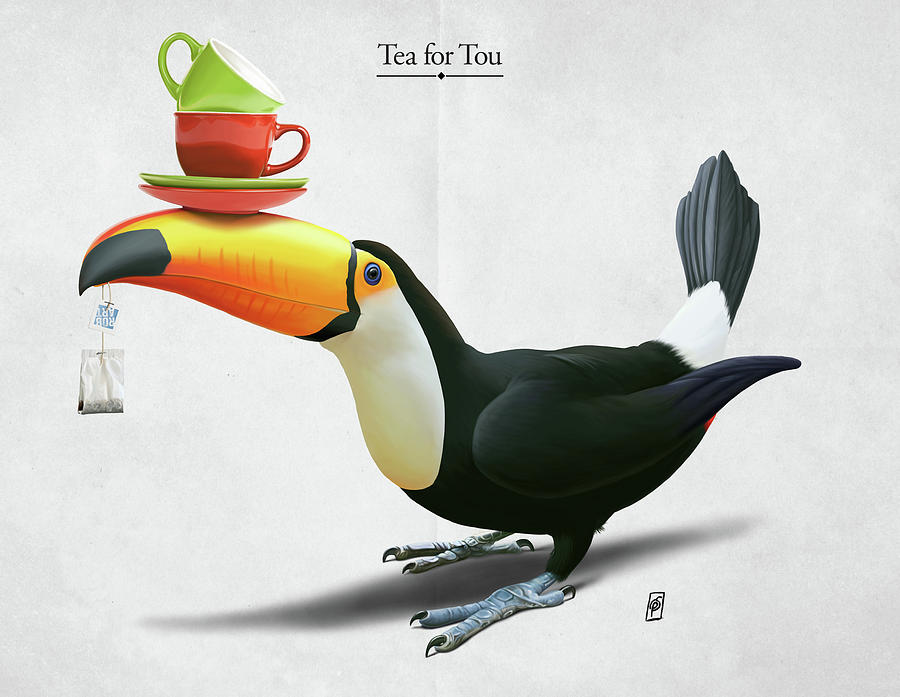 Tea for Tou Digital Art by Rob Snow