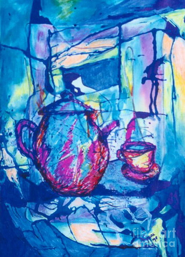 Tea for Two Painting by Ngaire Winwood - Fine Art America
