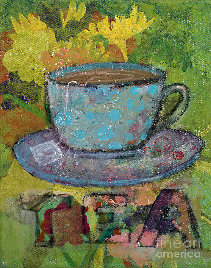 Tea Painting by Robin Pedrero