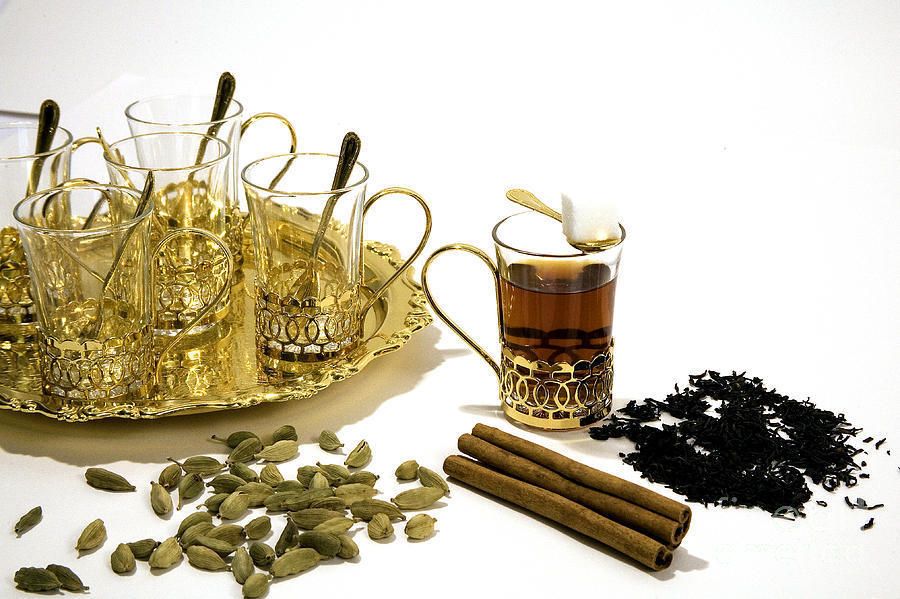 Tea Set Photograph by Karen Foley