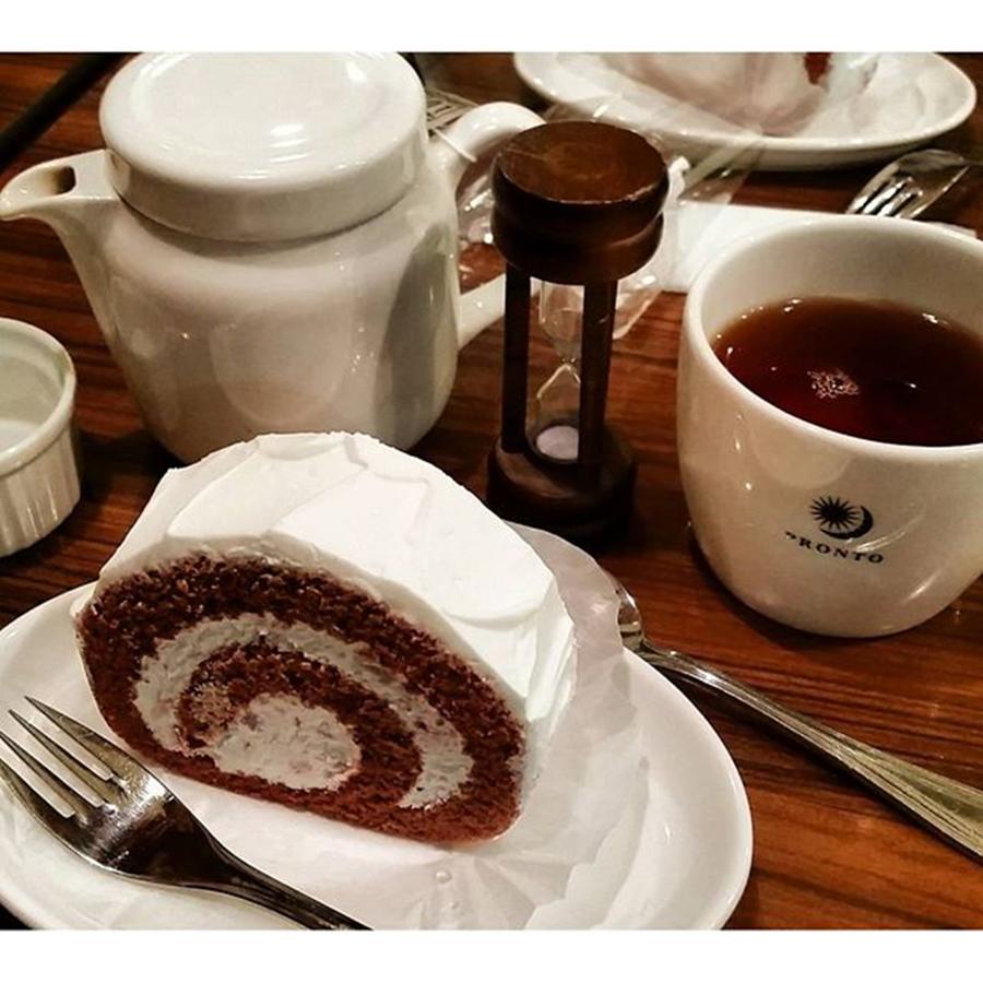 Tea Photograph - Tea Time!
ceylon Tea And A Strawberry by Lady Pumpkin