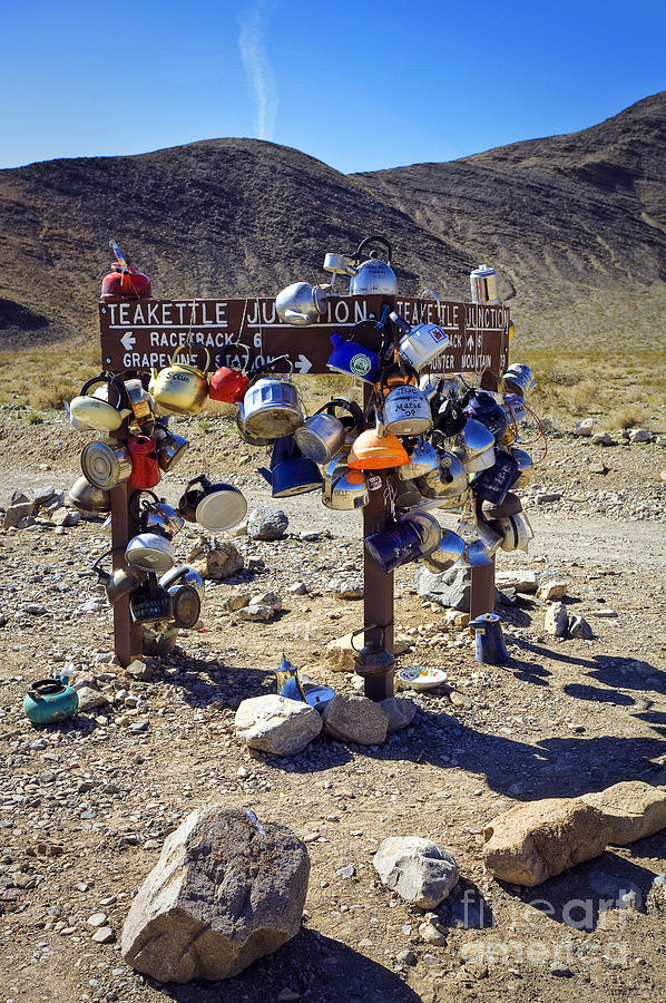 California Photograph - Teakettle Junction by Greg Clure California Photograph - Teakettle Junction by Greg Clure